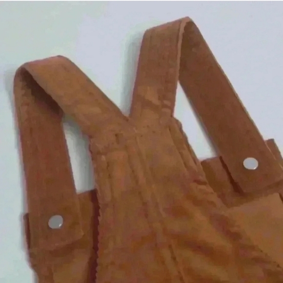 Tahari Girl's Overall Corduroy Jumper Dress - Picture 9 of 11